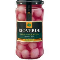 Cebollitas agridulces RIOVERDE, frasco 180 g Cebollitas agridulces RIOVERDE, frasco 180 g