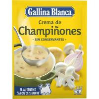Crema de champiñones GALLINA BLANCA, sobre 62 g