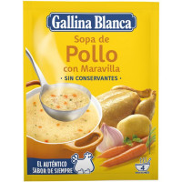 Sopa de maravilla GALLINA BLANCA, sobre 85 g