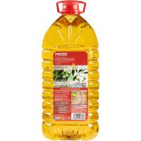 Aceite de oliva suave EROSKI, garrafa 5 litros