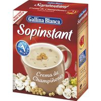 Sopinstant de champiñones GALLINA BLANCA, caja 58,5 g Sopinstant de champiñones GALLINA BLANCA, caja 58,5 g