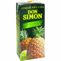 Zumo de piña-uva DON SIMON, brik 1 litro Zumo de piña-uva DON SIMON, brik 1 litro