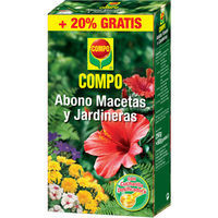 Abono granulado para macetas y jardineras COMPO, caja 250 gr + 50 gr gratis