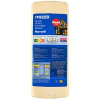 Queso barra Havarti IGP 60% MG EROSKI, al corte, compra mínima 250 g Queso barra Havarti IGP 60% MG EROSKI, al corte, compra mínima 250 g