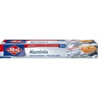 Papel de aluminio doméstico reforzado ALBAL, rollo 30 metros Papel de aluminio doméstico reforzado ALBAL, rollo 30 metros