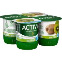 Activia 0% con kiwi DANONE, pack 4x120 g Activia 0% con kiwi DANONE, pack 4x120 g