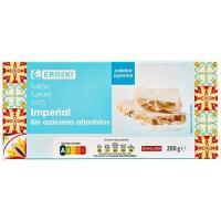 Turrón imperial sin azúcar EROSKI, caja 200 g Turrón imperial sin azúcar EROSKI, caja 200 g