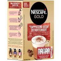 Café cappuccino descafeinado NESCAFÉ Gold, caja 10 sobres
