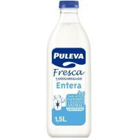 Leche Fresca Entera PULEVA, botella 1,5 litro Leche Fresca Entera PULEVA, botella 1,5 litro