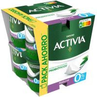 Activia 0% natural DANONE, pack 8x120 g Activia 0% natural DANONE, pack 8x120 g