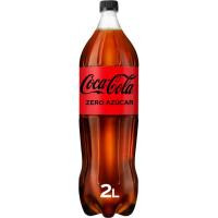 Refresco de cola COCA COLA Zero, botella 2 litros Refresco de cola COCA COLA Zero, botella 2 litros