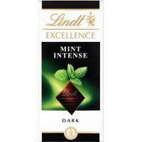 Chocolate con menta LINDT Excellence, tableta 100 g Chocolate con menta LINDT Excellence, tableta 100 g