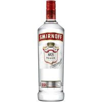 Vodka SMIRNOFF, botella 1 litro