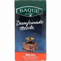 Café molido descafeinado mezcla BAQUÉ, paquete 250 g