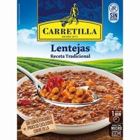 Lentejas CARRETILLA, bandeja 300 g Lentejas CARRETILLA, bandeja 300 g