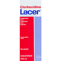 Colutorio Clorhexidina LACER, botella 500 ml Colutorio Clorhexidina LACER, botella 500 ml