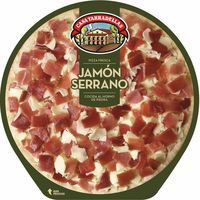 Pizza de jamón serrano CASA TARRADELLAS, 1 ud., 390 g