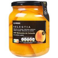 Melocotón de Calanda EROSKI SELEQTIA, frasco 440 g Melocotón de Calanda EROSKI SELEQTIA, frasco 440 g