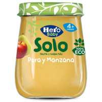 Potito HERO Baby Solo Pera y Manzana Ecológico 120 g Potito HERO Baby Solo Pera y Manzana Ecológico 120 g