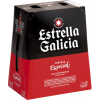Cerveza ESTRELLA GALICIA bot. 6 x 25 cl Cerveza ESTRELLA GALICIA bot. 6 x 25 cl