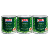Guisantes FROIZ muy finos 3x140 g Guisantes FROIZ muy finos 3x140 g