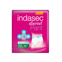 Braga-pañal INDASEC Pant súper talla grande 10u cintura 100-140 cm Braga-pañal INDASEC Pant súper talla grande 10u cintura 100-140 cm