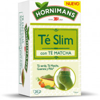 Té HORNIMANS Slim té verde, guaraná y piña 20 bolsitas Té HORNIMANS Slim té verde, guaraná y piña 20 bolsitas