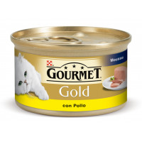 Comida gatos GOURMET gold mousse con pollo 85 g
