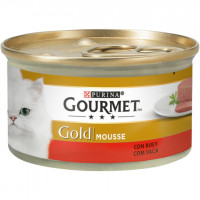 Comida gatos GOURMET gold buey 85 g Comida gatos GOURMET gold buey 85 g