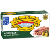 Anchoas PALACIO DE ORIENTE en aceite de oliva filetes 29 g