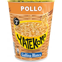 Yatekomo GALLINA BLANCA fideos orientales pollo 60 g