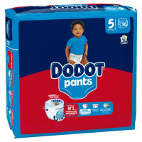 Pañal-braguita DODOT Pants Talla 5 30 u Pañal-braguita DODOT Pants Talla 5 30 u