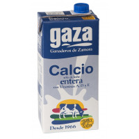Leche GAZA calcio entera brik 1 l Leche GAZA calcio entera brik 1 l