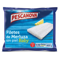 Filetes merluza PESCANOVA Baby 400g