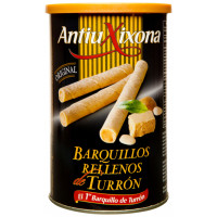 Barquillos ANTIU XIXONA rellenos de turrón 200 g Barquillos ANTIU XIXONA rellenos de turrón 200 g