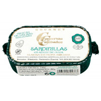Sardina CONSERVAS DE CAMBADOS Aceite de Oliva 16-22 fácil apertura 80 g