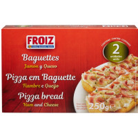 Baguettina FROIZ jamón y queso 2x125 g Baguettina FROIZ jamón y queso 2x125 g