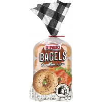 Bagels NEW YORK BAKERY semillas 4u 300 g Bagels NEW YORK BAKERY semillas 4u 300 g