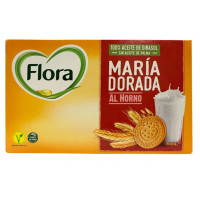 Galletas FLORA María dorada horno 400 g