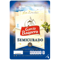 Queso GARCÍA BAQUERO semicurado lonchas 200 g Queso GARCÍA BAQUERO semicurado lonchas 200 g