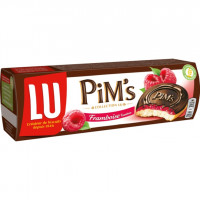 Galletas LU Pim`s frambuesa y chocolate 150 g