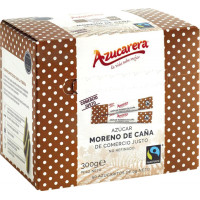AZUCARITOS azúcar moreno Azucarera caja (50 sobres x 6 g) 300 g