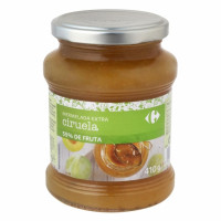 Mermelada de ciruela categoría extra CARREFOUR 410 g.