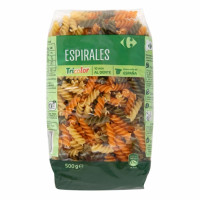 Espirales vegetales CARREFOUR 500 g.