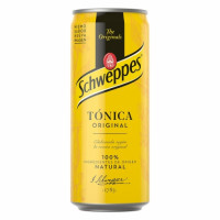 Tónica Schweppes lata 33 cl.