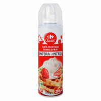 Nata montada azucarada CARREFOUR spray 250 ml.