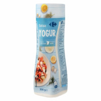 Salsa de yogur para ensaladas Classic CARREFOUR envase 300 g.