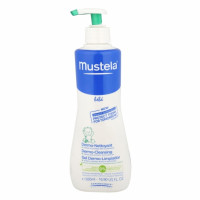 Gel de baño suave cuerpo y cabello Mustella 500 ml.