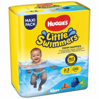 Bañador pañal desechable Huggies Little Swimmers T2-3 (3 kg-8 kg) 20 ud.