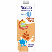 Preparado lácteo infantil de crecimiento desde 12 meses sabor galleta maría Nestlé Nativa 3 brik 1 l.